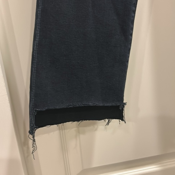 MOTHER The Insider Crop Step Fray Night in Paris Jeans - Picture 2 of 8
